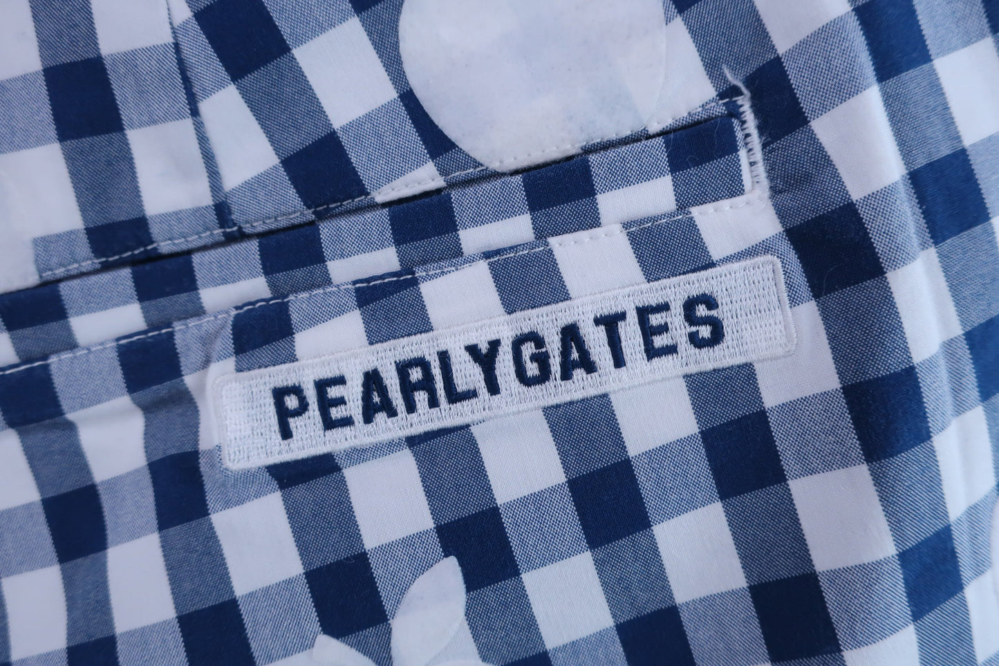 PEARLY GATES(パーリーゲイツ) ショートパンツ 白紺チェック レディース 0 A