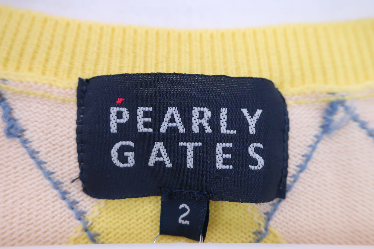 PEARLY GATES ベスト 黄 レディース 2 B