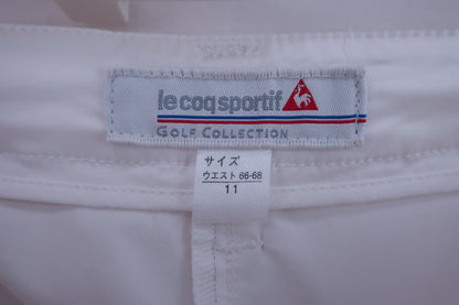 le coq sportif(ルコックスポルティフ) パンツ 白 レディース 11 B