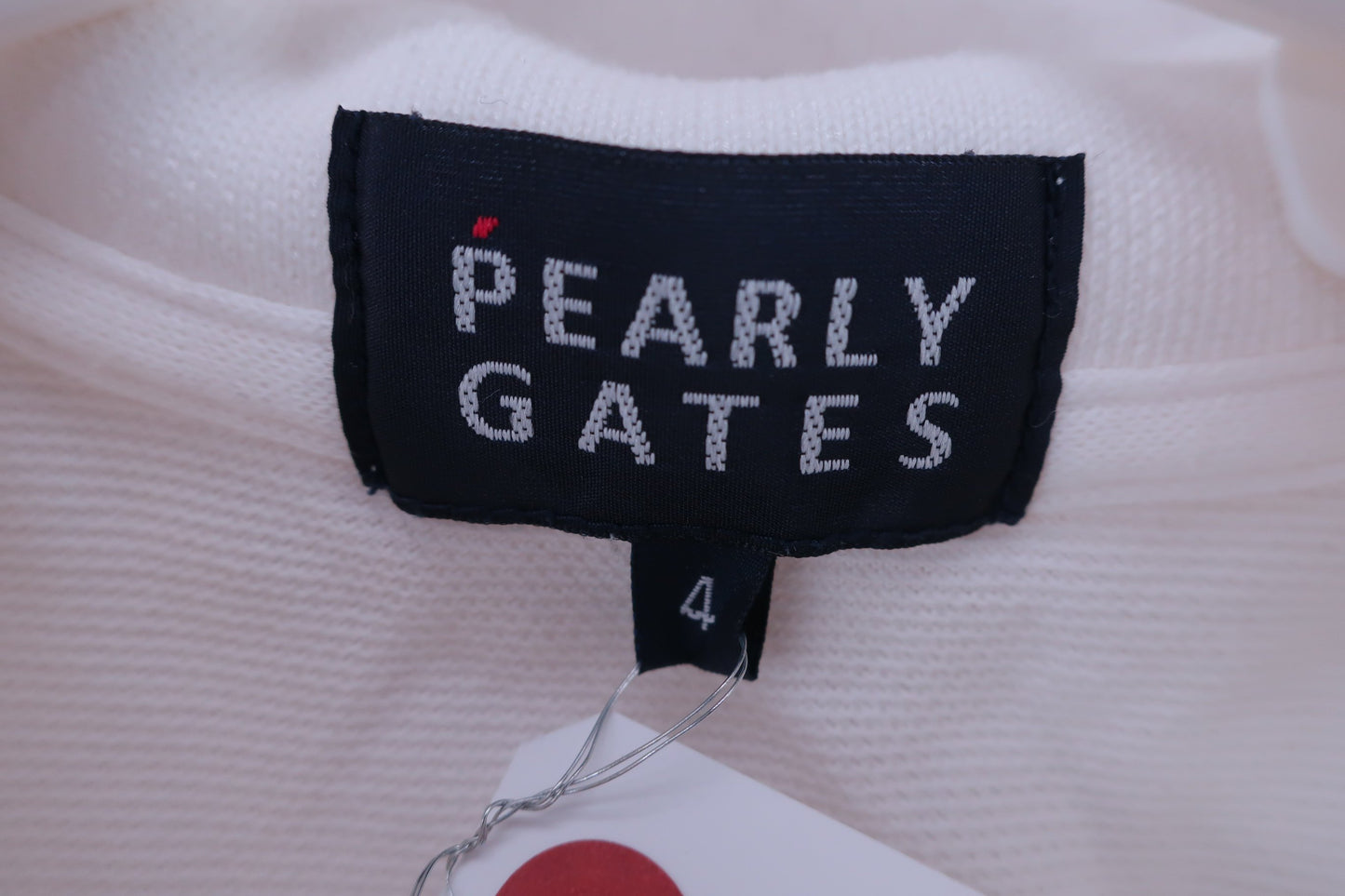 PEARLY GATES(パーリーゲイツ) ポロシャツ 白 メンズ 4 B