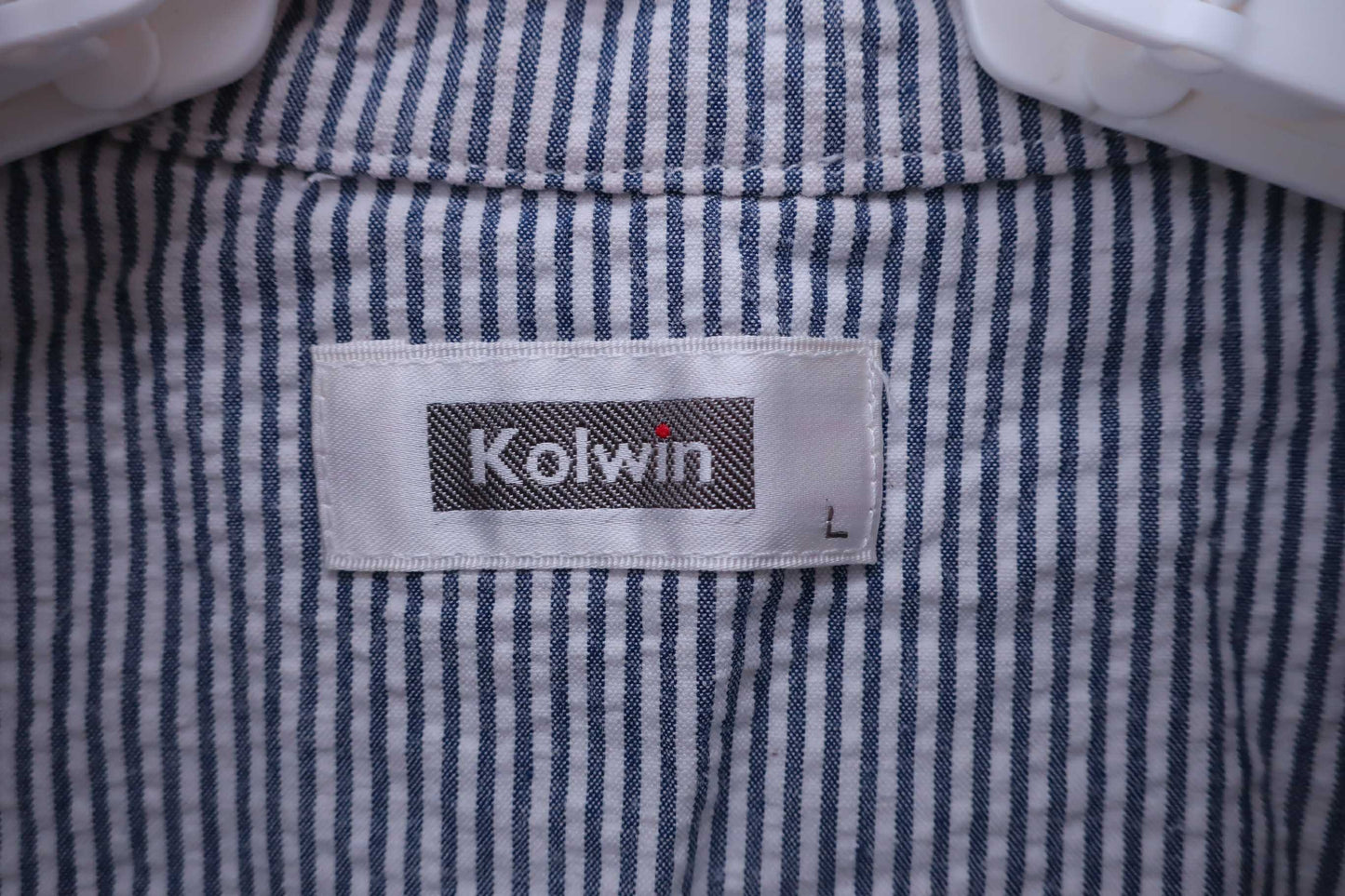 Kolwin(コルウィン) ワンピース(インナーパンツ付き) グレーストライプ メンズ L ゴルフウェア 2302-0073 中古