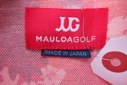 【美品】MAULOA GOLF(マウロアゴルフ) ワンピース 茶ボタニカル レディース S 9351-062-1 ゴルフウェア 2302-0199 中古