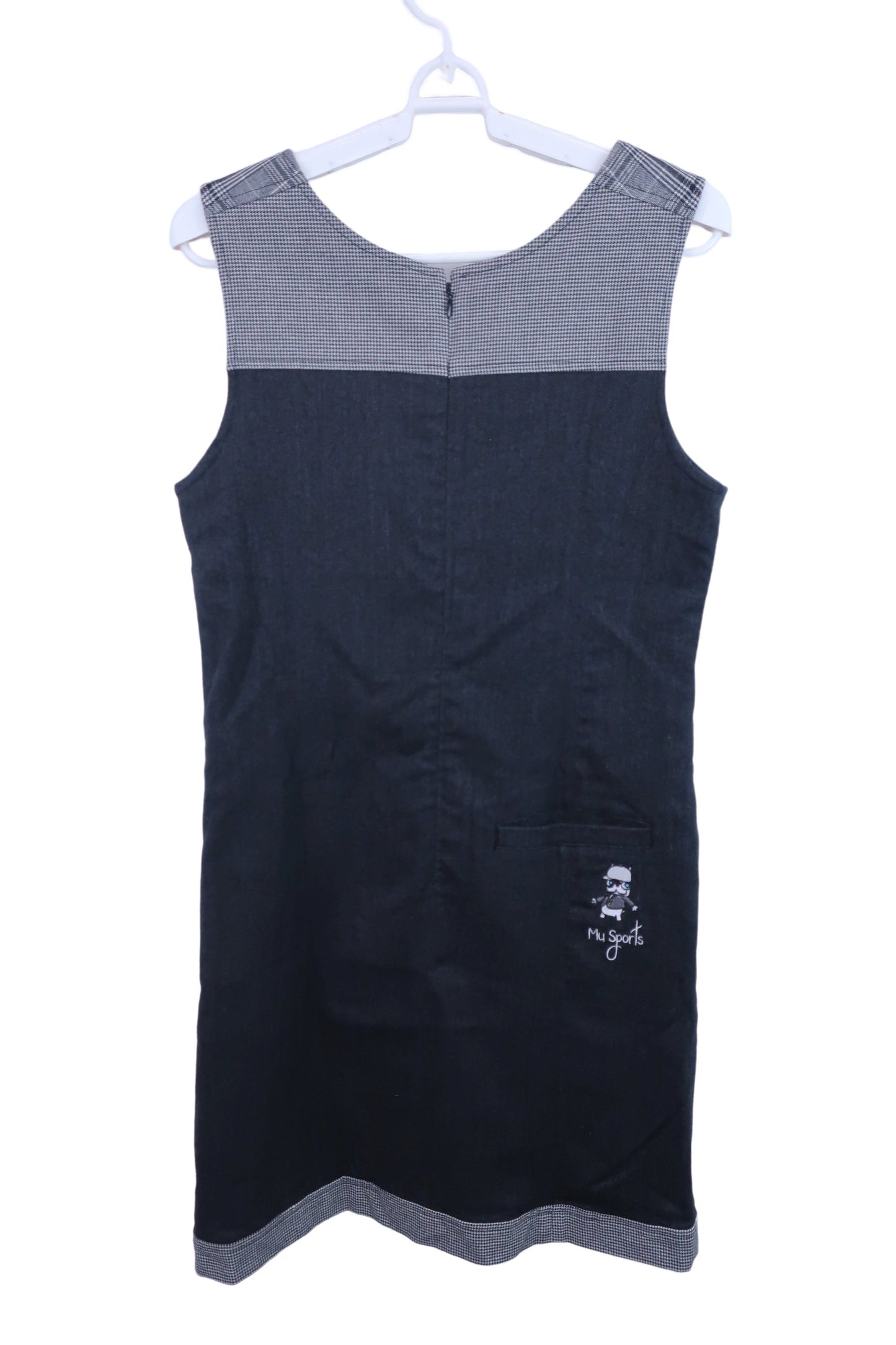 M.U SPORTS(エムユースポーツ) ノースリーブワンピース グレー レディース 38 701J6532 A