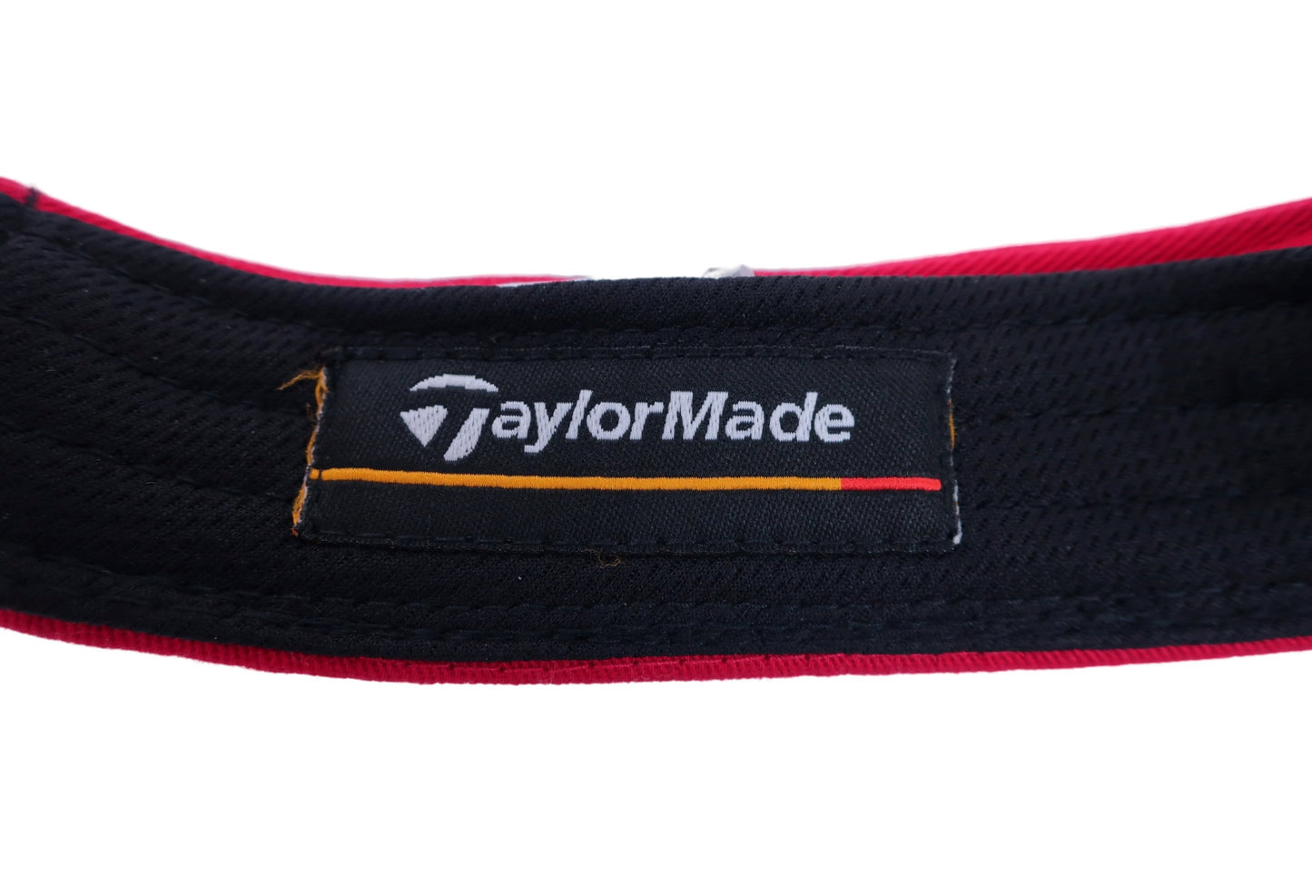 TaylorMade(テーラーメイド) サンバイザー 赤 メンズ フリーサイズ B