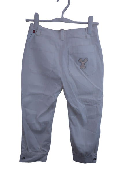 【美品】M.U SPORTS(エムユースポーツ) パンツ 白 レディース 38 ゴルフウェア 2303-0012 中古