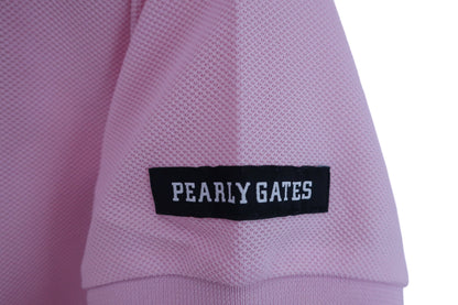 PEARLY GATES(パーリーゲイツ) ポロシャツ ピンク レディース 0 B