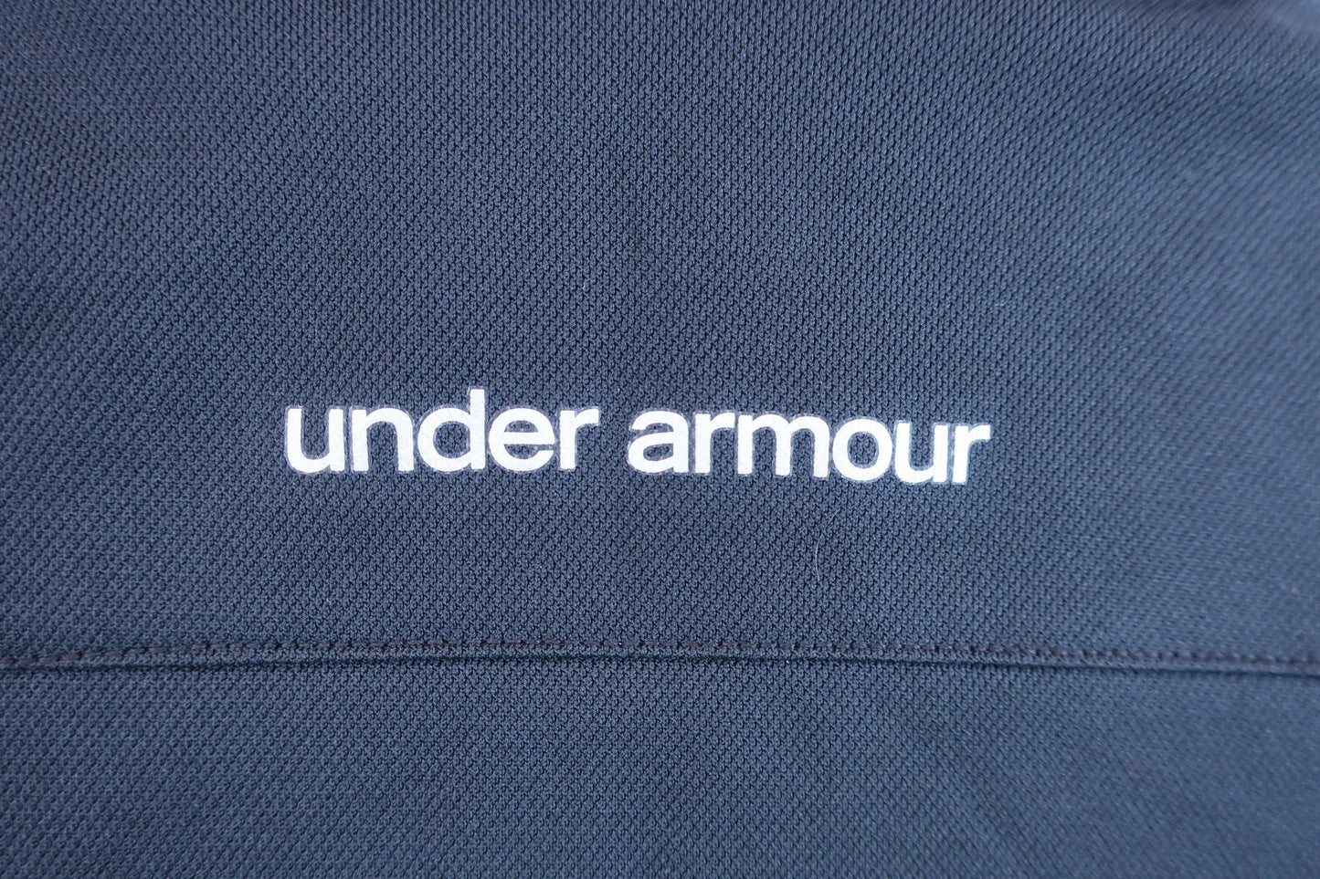 【美品】UNDER ARMOUR(アンダーアーマー) ポロシャツ 黒 レディース SM ゴルフウェア 2303-0181 中古