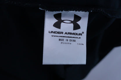 【美品】UNDER ARMOUR(アンダーアーマー) ポロシャツ 黒 レディース SM ゴルフウェア 2303-0181 中古
