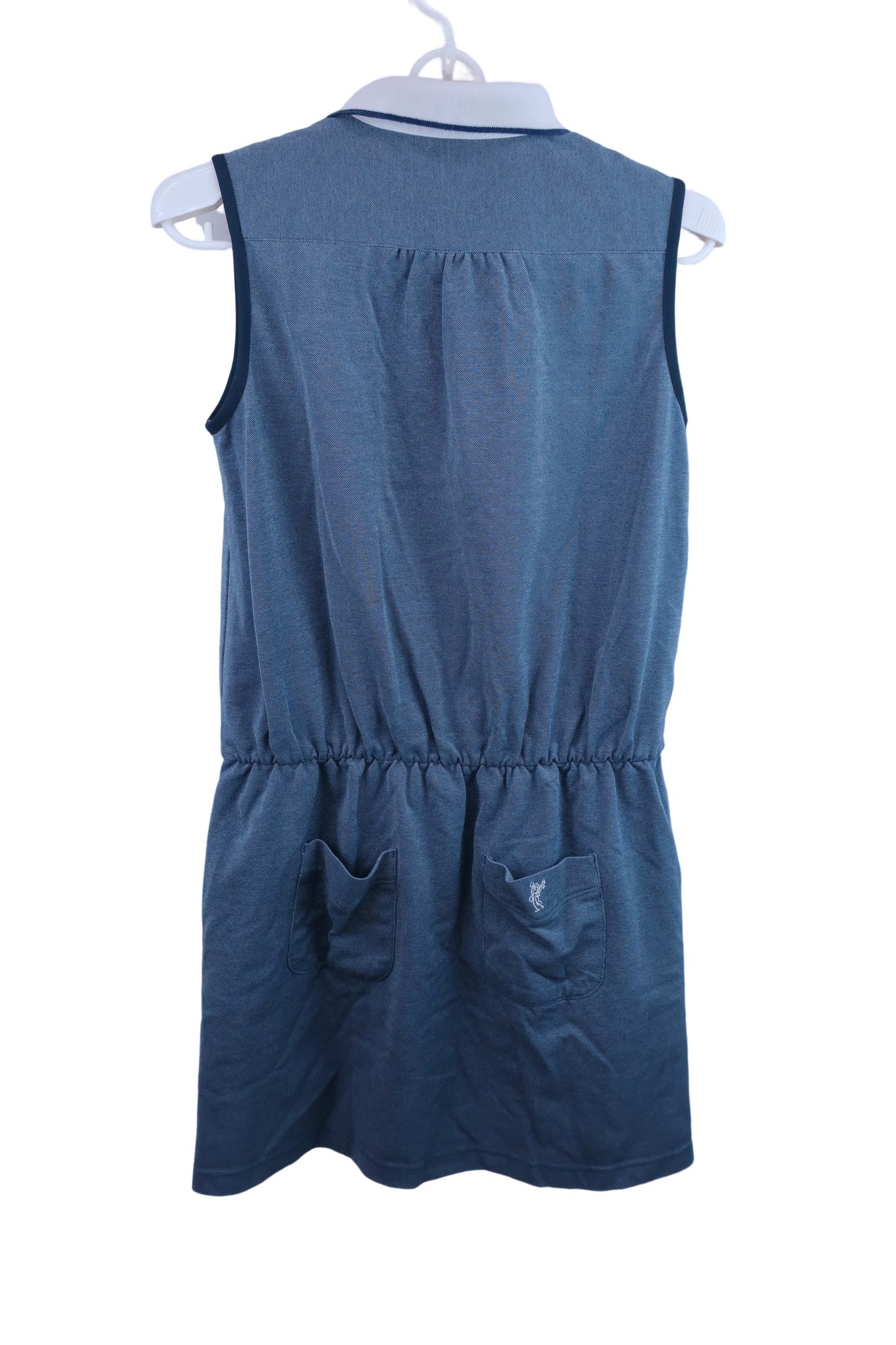 【美品】ASHWORTH(アシュワース) ノースリーブワンピース 青系 レディース M ゴルフウェア 2303-0234 中古