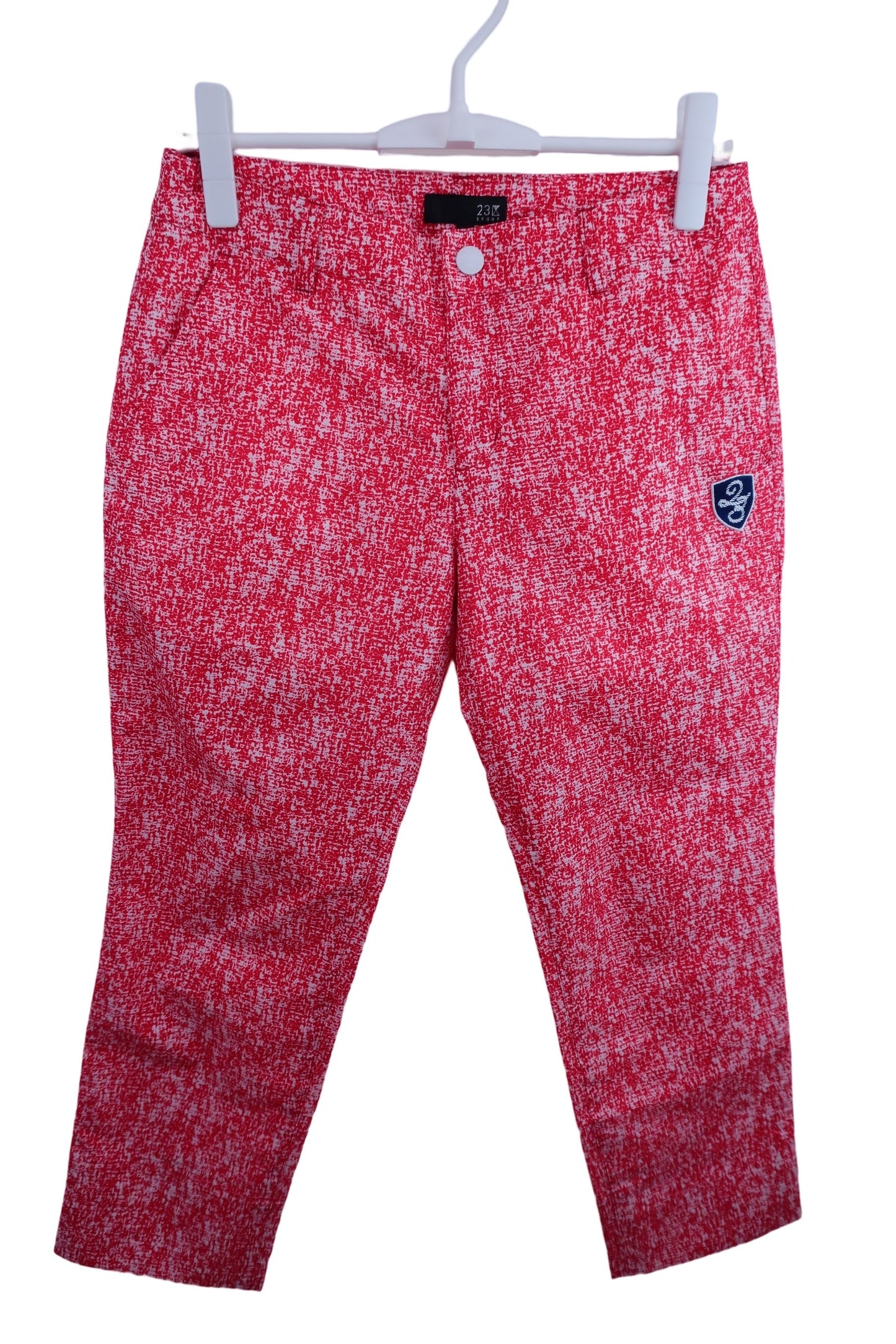 【超美品】23区 SPORT(23区スポーツ) パンツ 赤 レディース 64 ゴルフウェア 2303-0240 中古