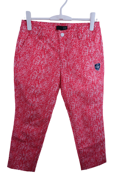 【超美品】23区 SPORT(23区スポーツ) パンツ 赤 レディース 64 ゴルフウェア 2303-0240 中古