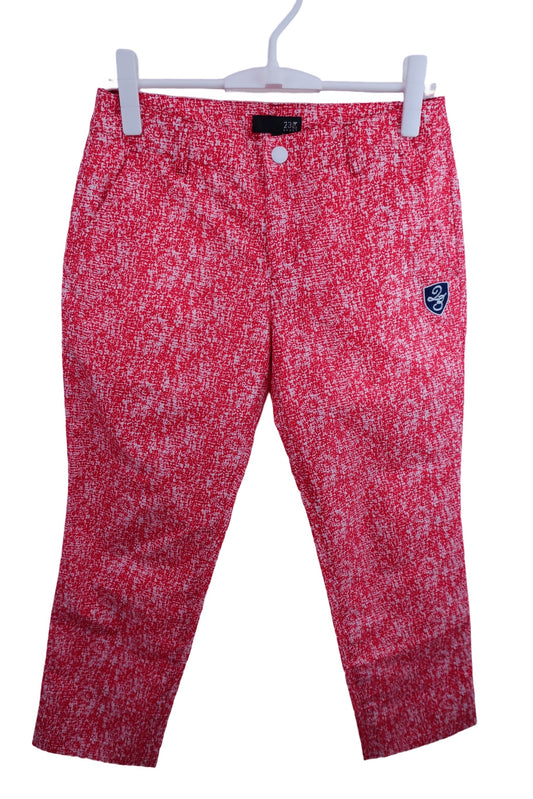 【超美品】23区 SPORT(23区スポーツ) パンツ 赤 レディース 64 ゴルフウェア 2303-0240 中古