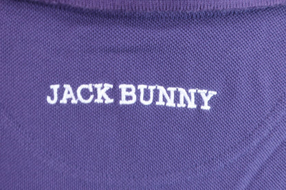 Jack Bunny(ジャックバニー) ポロシャツ 紫 レディース 2 263-7260916 B