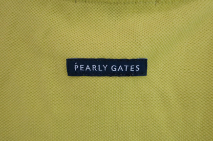 PEARLY GATES(パーリーゲイツ) ポロシャツ 黄色 レディース 1 055-0160210 B