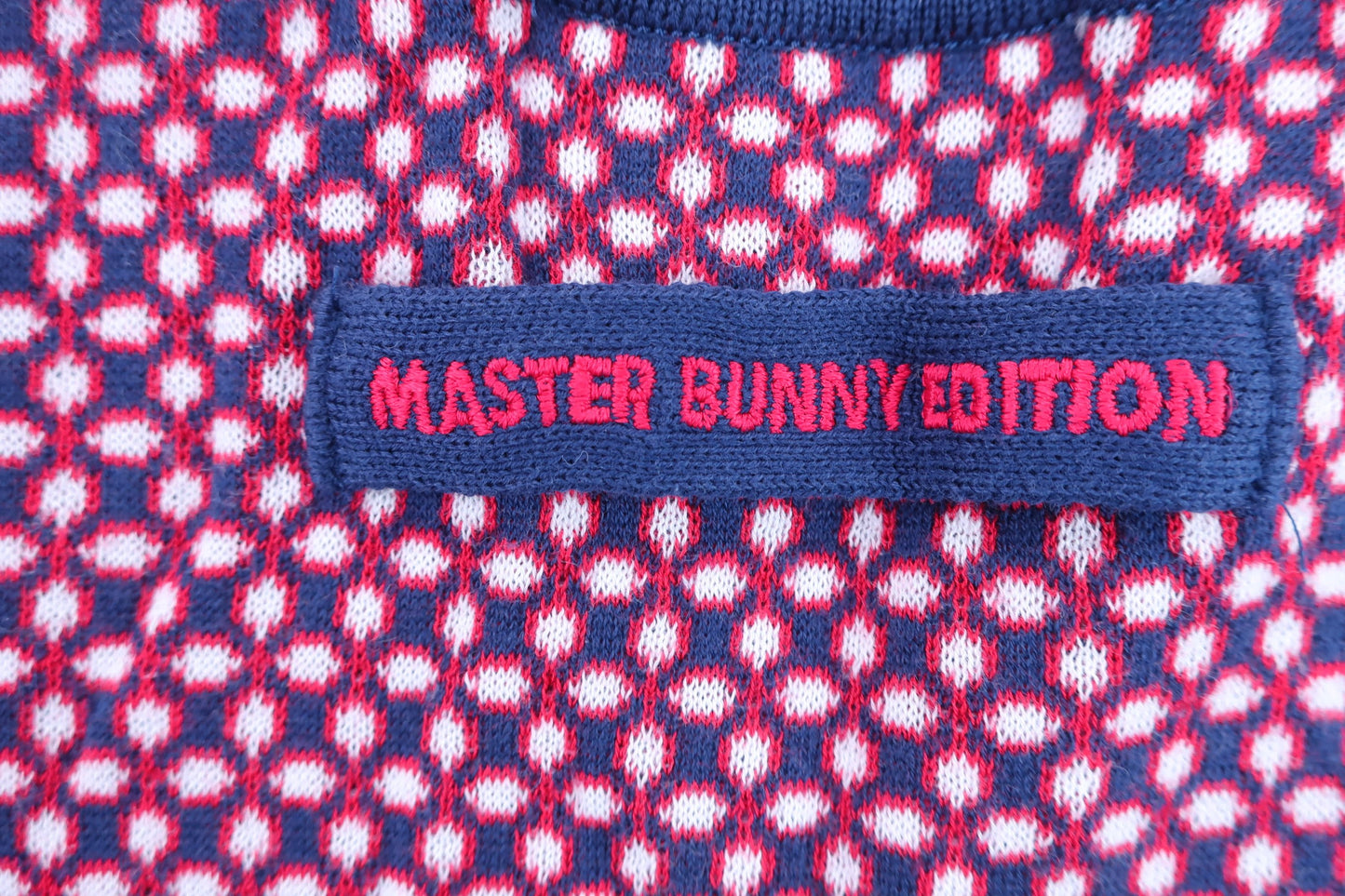 MASTER BUNNY EDITION(マスターバニーエディション) ベスト 紺赤総柄 レディース 2 A