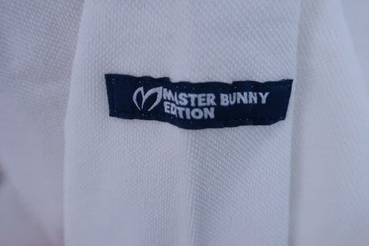 MASTER BUNNY EDITION(マスターバニーエディション) 長袖ポロシャツ 白 レディース 2 B