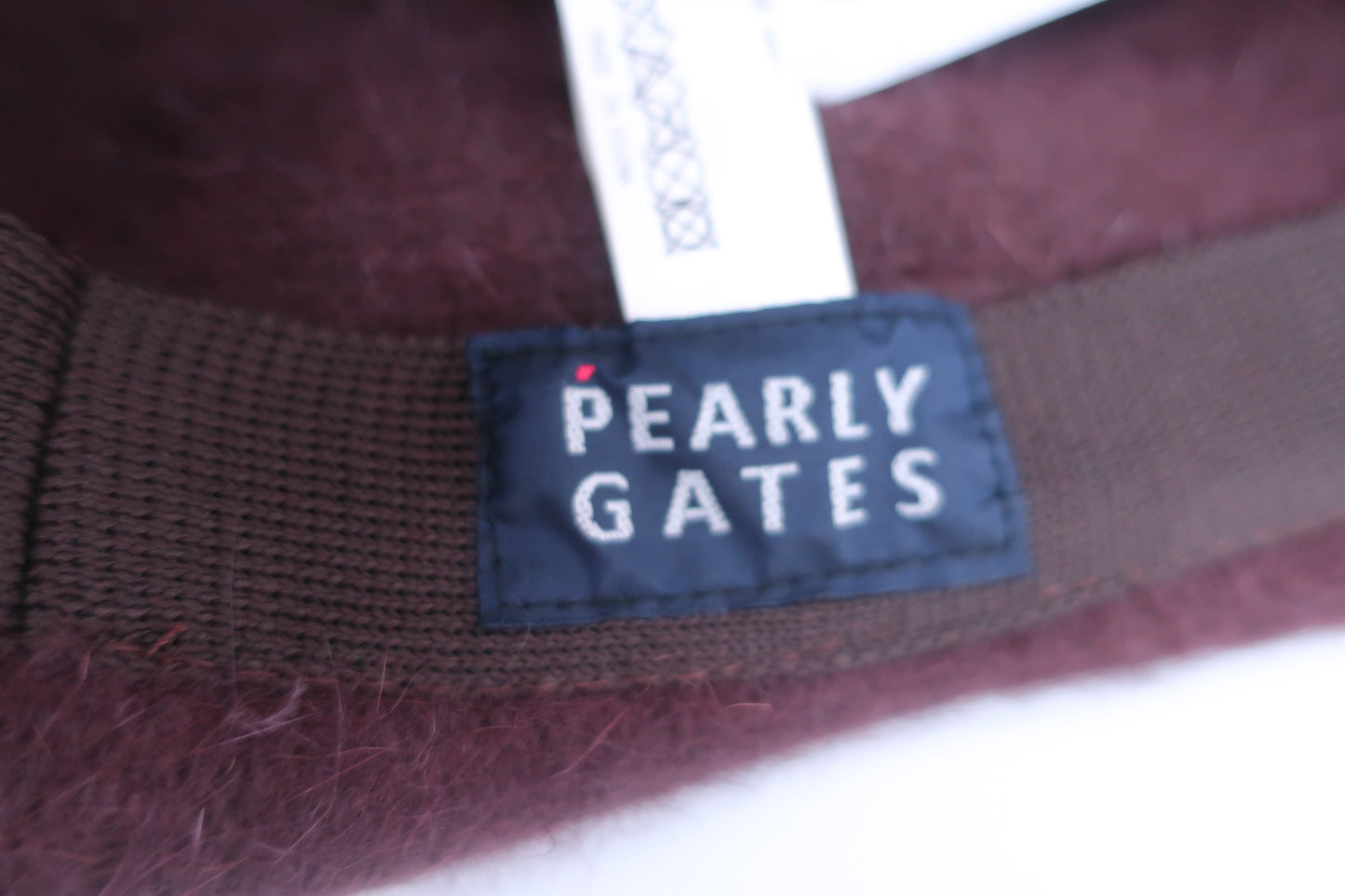 PEARLY GATES(パーリーゲイツ) ハット 茶色 レディース フリーサイズ A