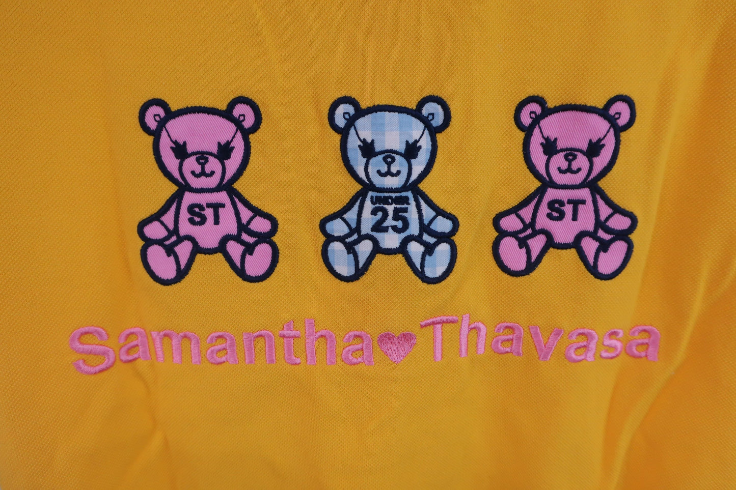【美品】Samantha Thavasa(サマンサタバサ) ポロシャツ 黄色 レディース S ゴルフウェア 2305-0103 中古