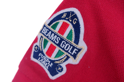 BEAMS GOLF(ビームスゴルフ) ポロシャツ 赤 レディース S B