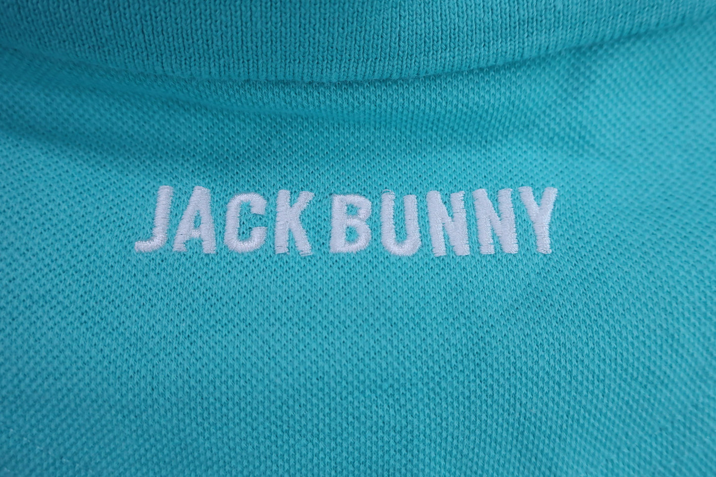 Jack Bunny(ジャックバニー) ノースリーブポロシャツ 水色 レディース 0 B