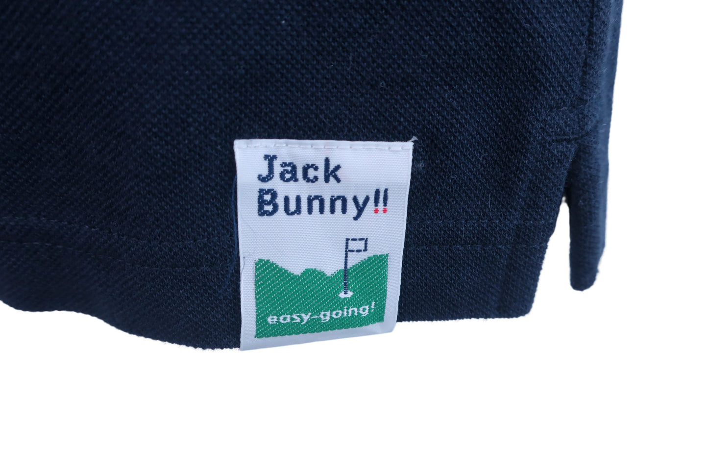 Jack Bunny(ジャックバニー) ノースリーブポロシャツ 紺 レディース 0 B