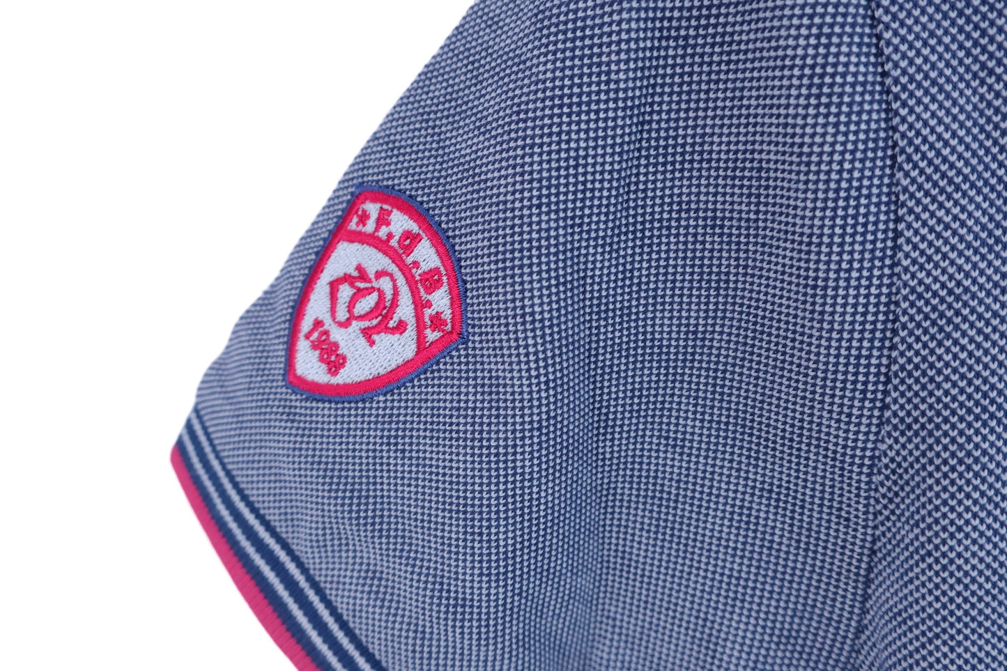 【未使用品】ZOY(ゾーイ) ポロシャツ グレー赤 レディース 36 ゴルフウェア 2305-0207 新品