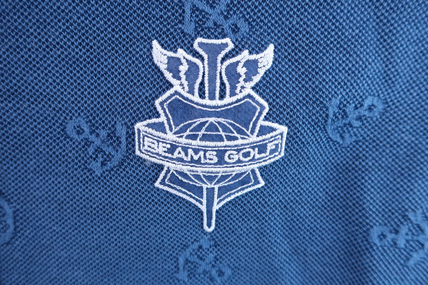 BEAMS GOLF(ビームスゴルフ) ポロシャツ 紺 レディース S N