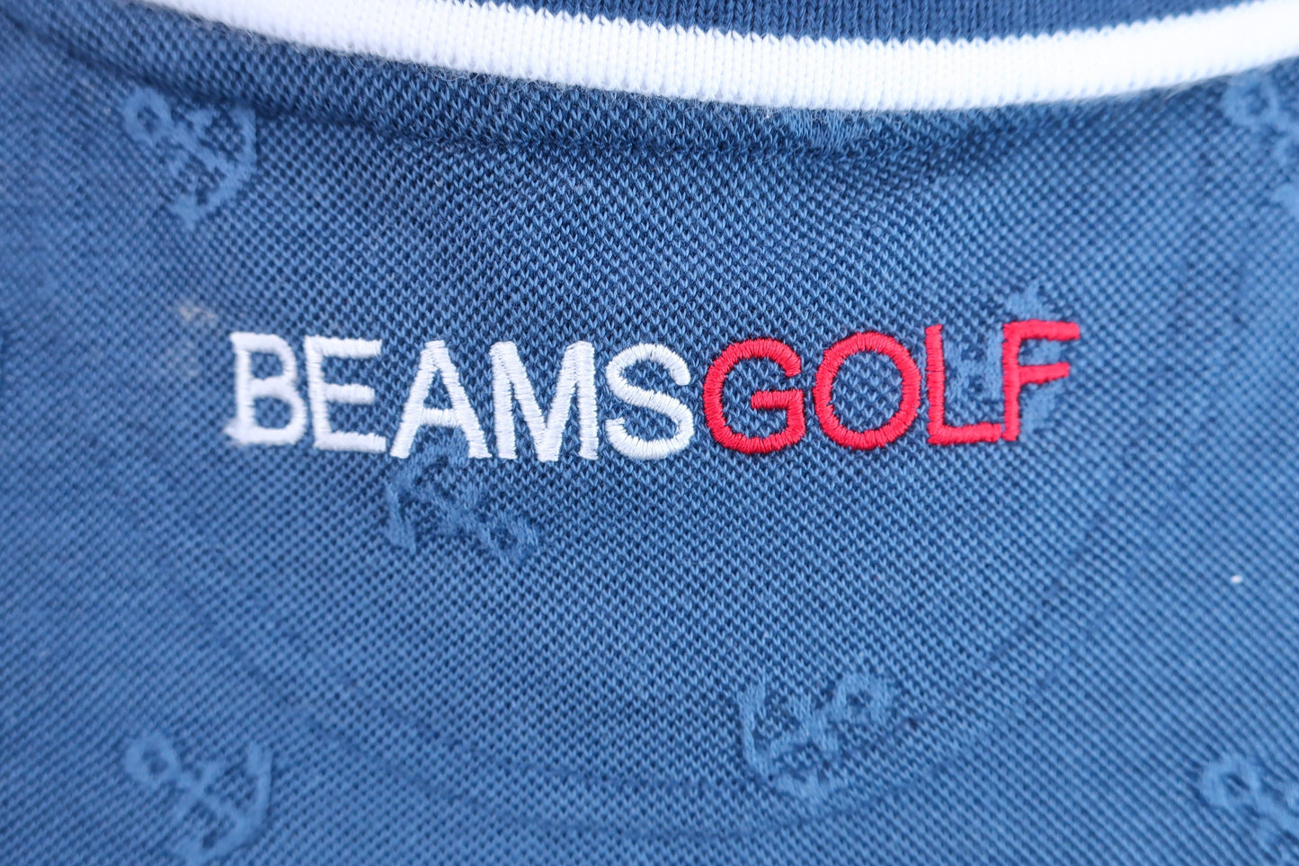 BEAMS GOLF(ビームスゴルフ) ポロシャツ 紺 レディース S N