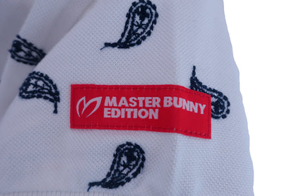 MASTER BUNNY EDITION(マスターバニーエディション) ポロシャツ 白紺 レディース 0 A