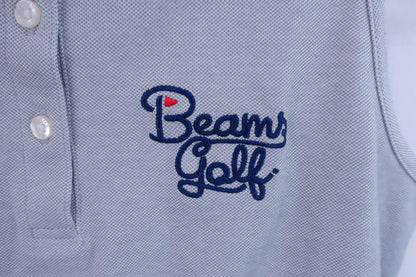 BEAMS GOLF(ビームスゴルフ) ノースリーブポロシャツ グレー レディース S A