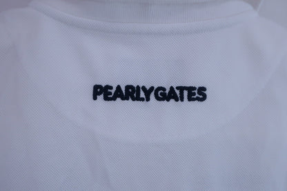 PEARLY GATES(パーリーゲイツ) ノースリーブポロシャツ 白 レディース 0 A