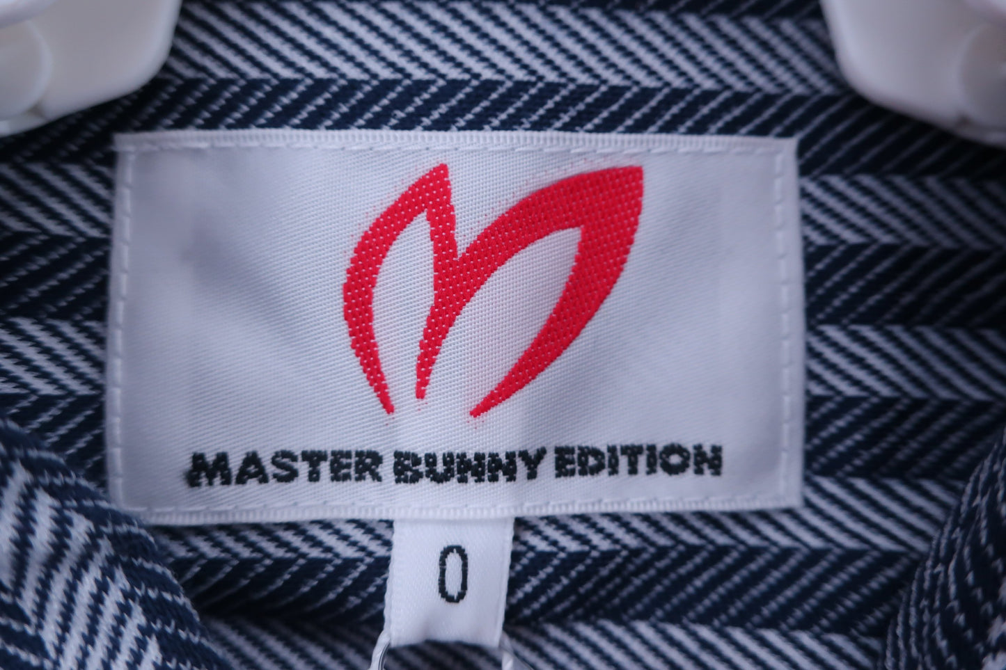 MASTER BUNNY EDITION(マスターバニーエディション) ポロシャツ ブルー系ストライプ レディース 0 N