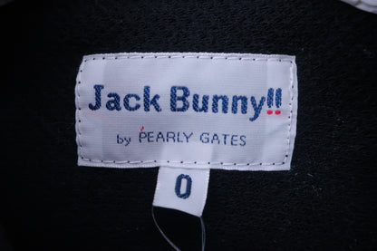 Jack Bunny(ジャックバニー) ポロシャツ 黒 レディース 0 B