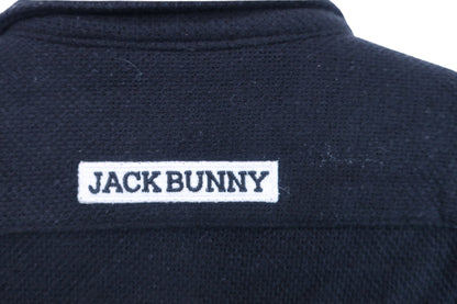 Jack Bunny(ジャックバニー) ポロシャツ 黒 レディース 0 B