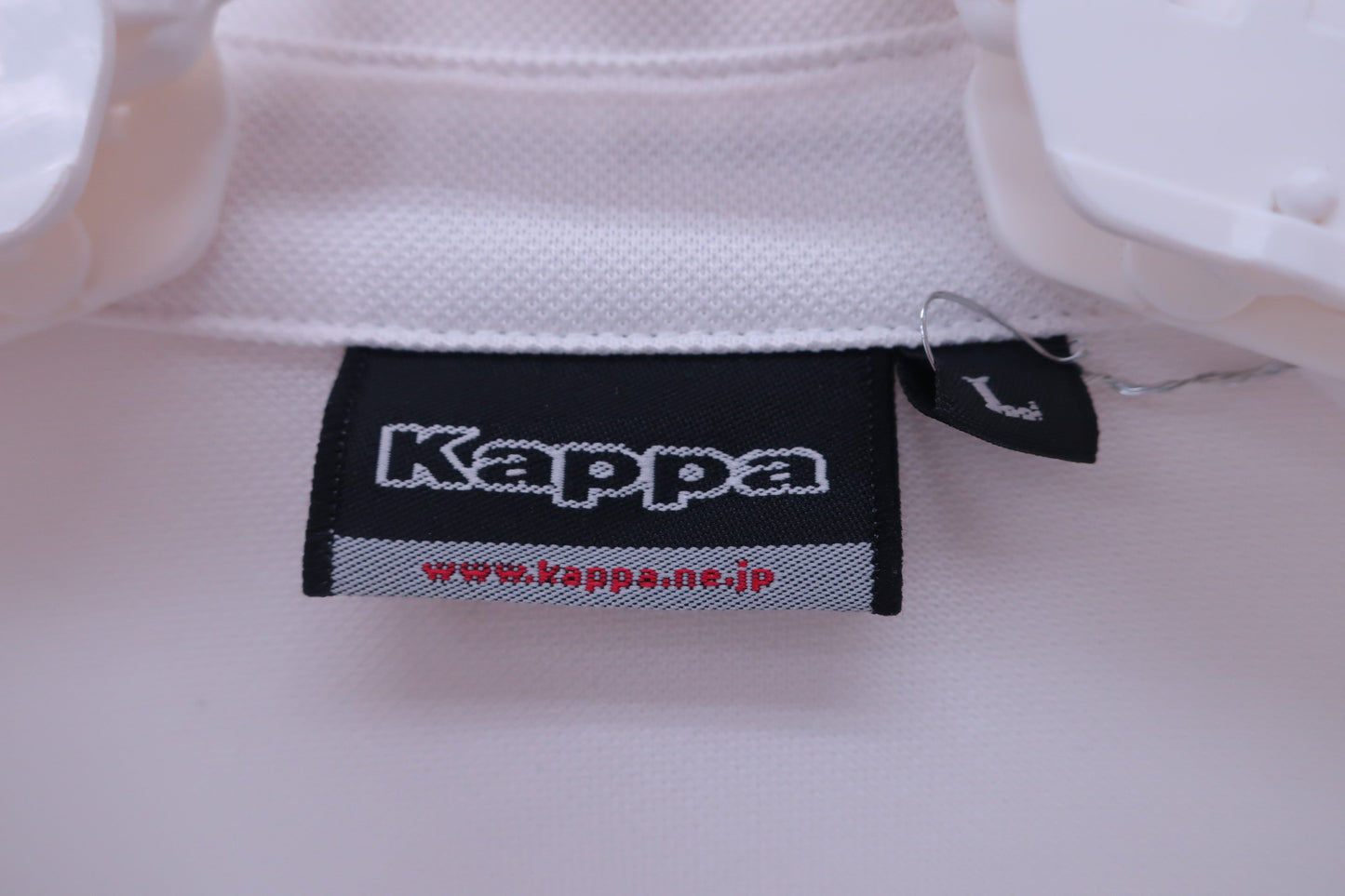 【美品】Kappa ポロシャツ 白 レディース L ゴルフウェア 2306-0009 中古