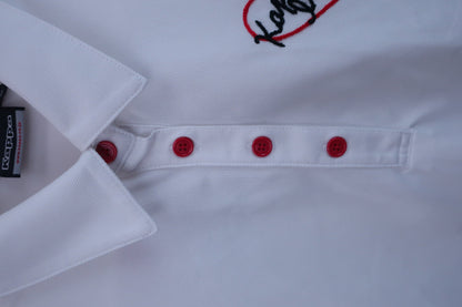 【美品】Kappa ポロシャツ 白 レディース L ゴルフウェア 2306-0009 中古