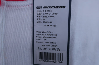 【未使用品】SKECHERS(スケッチャーズ) ポロシャツ 白 レディース M ゴルフウェア 2306-0016 新品