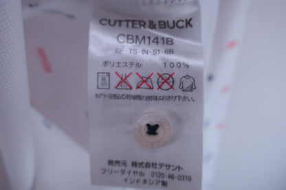 CUTTER&BUCK(カッター＆バック) ポロシャツ 白 メンズ L A