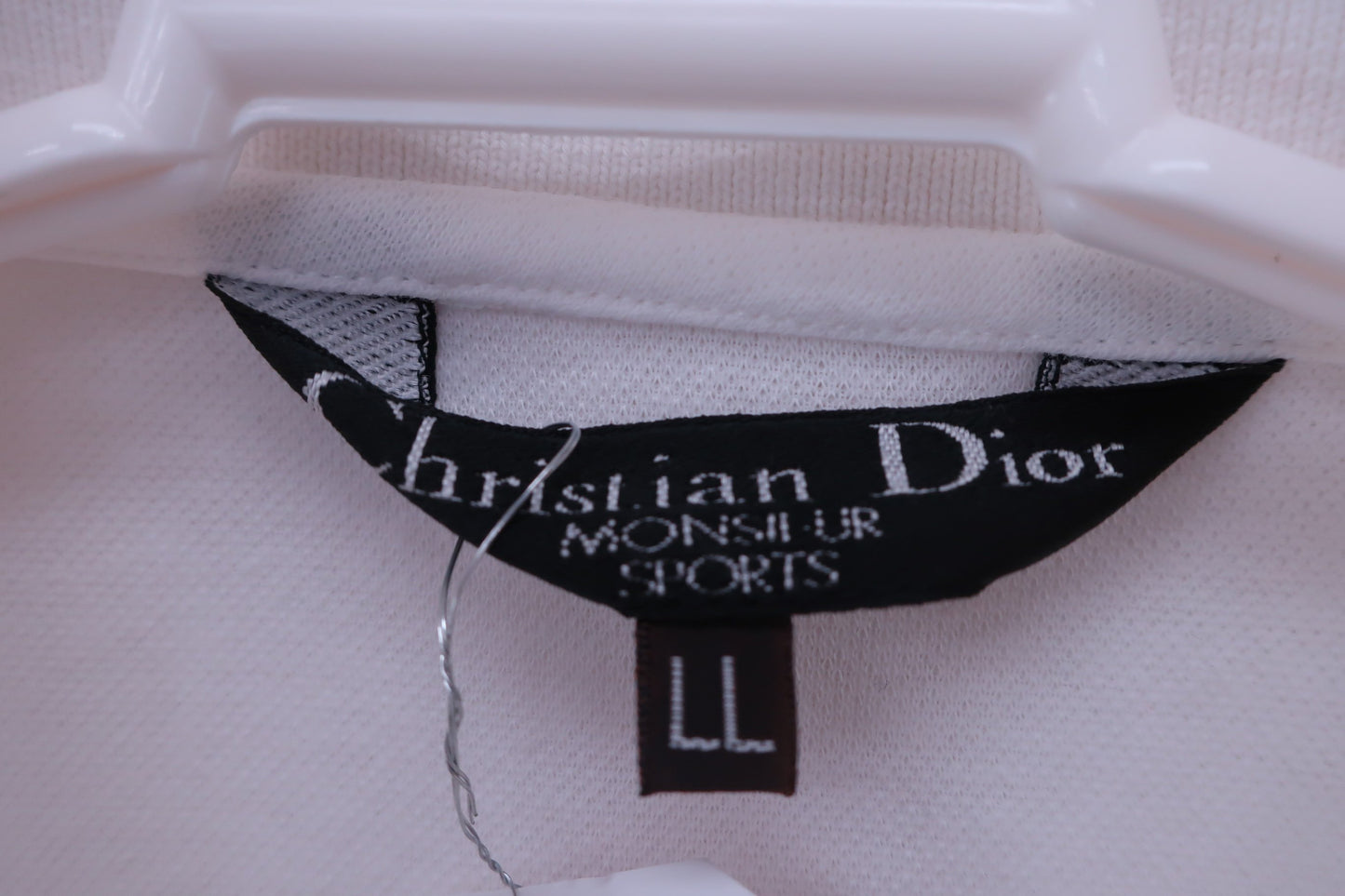 Christian Dior(クリスチャンディオール) ポロシャツ 白 メンズ LL B