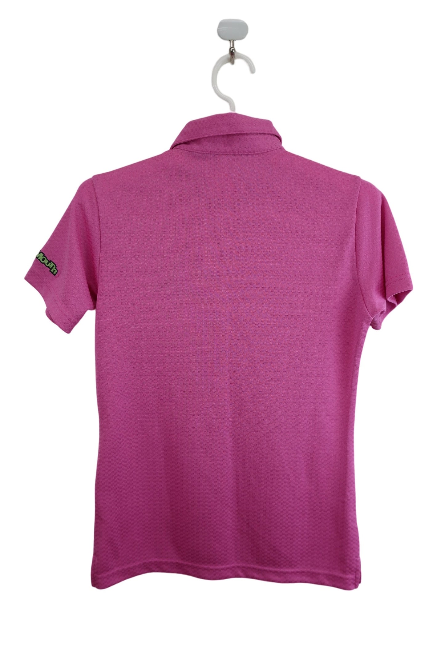 【美品】LOUDMOUTH(ラウドマウス) ポロシャツ ピンク レディース M ゴルフウェア 2307-0028 中古