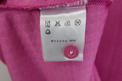 【美品】LOUDMOUTH(ラウドマウス) ポロシャツ ピンク レディース M ゴルフウェア 2307-0028 中古