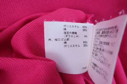 【美品】Munsingwear(マンシングウェア) ポロシャツ ピンク レディース S ゴルフウェア 2307-0088 中古