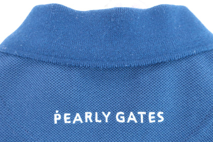 PEARLY GATES(パーリーゲイツ) ポロシャツ 青系 レディース 0 055-9260754 A