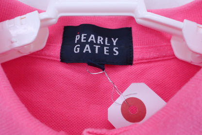 PEARLY GATES(パーリーゲイツ) ポロシャツ ピンク レディース 1 055-160315 A