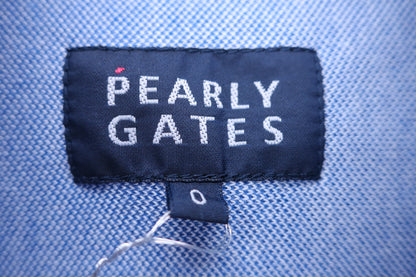 PEARLY GATES(パーリーゲイツ) 長袖ポロシャツ 青系 レディース 0 055-6261802 A