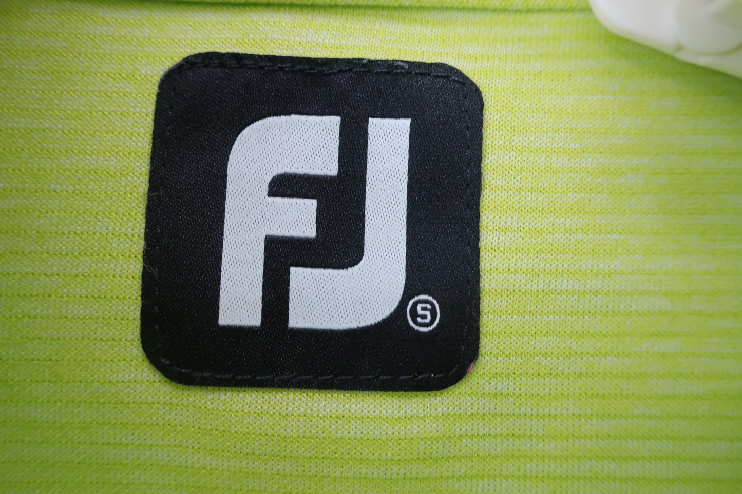 FOOTJOY(フットジョイ) ハーフジップシャツ 黄緑 メンズ S JP-BE-186 A