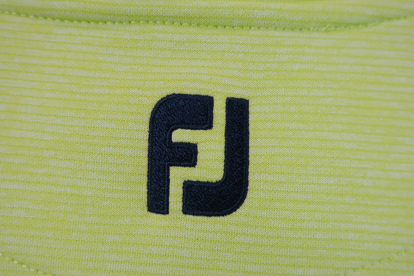 FOOTJOY(フットジョイ) ハーフジップシャツ 黄緑 メンズ S JP-BE-186 A