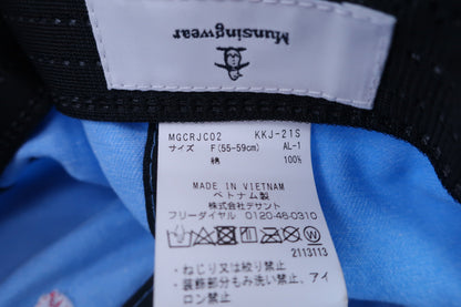 Munsingwear(マンシングウェア) キャップ 青 レディース フリーサイズ B