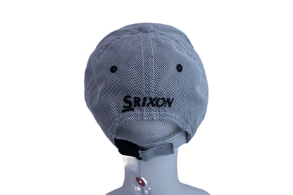 【美品】SRIXON(スリクソン) キャップ ヒッコリー柄 レディース フリーサイズ ゴルフ用品 2310-0276 中古