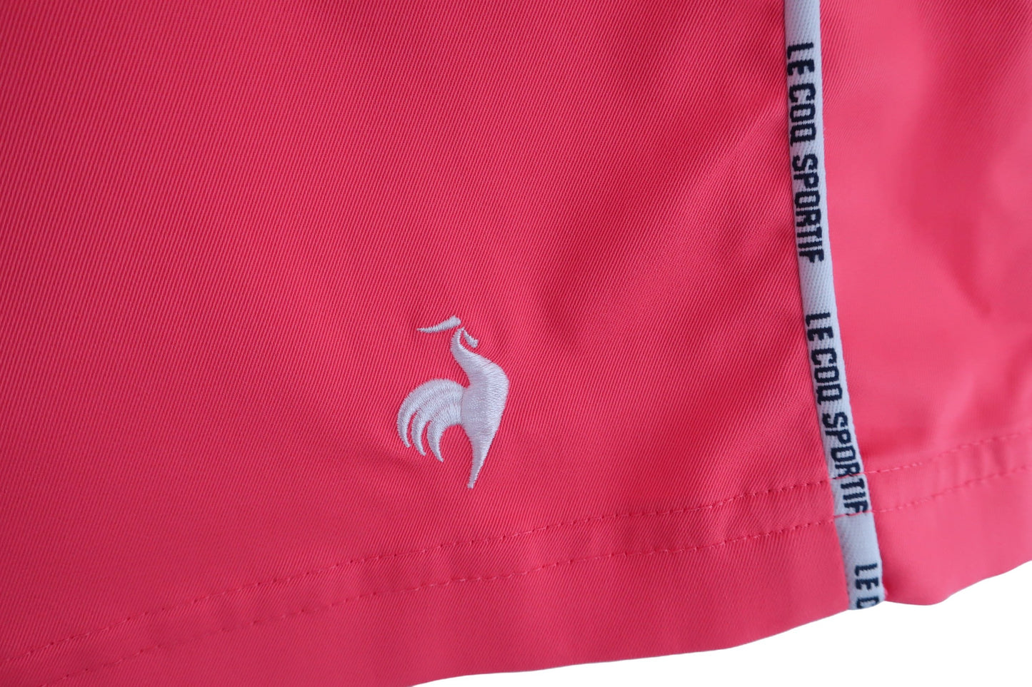 【美品】le coq sportif(ルコックスポルティフ) スカート サーモンピンク レディース 11 QGWTJE02 ゴルフウェア 2310-0297 中古